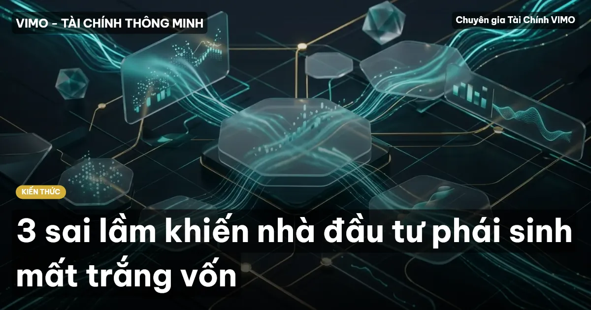 3 sai lầm khiến nhà đầu tư phái sinh mất trắng vốn