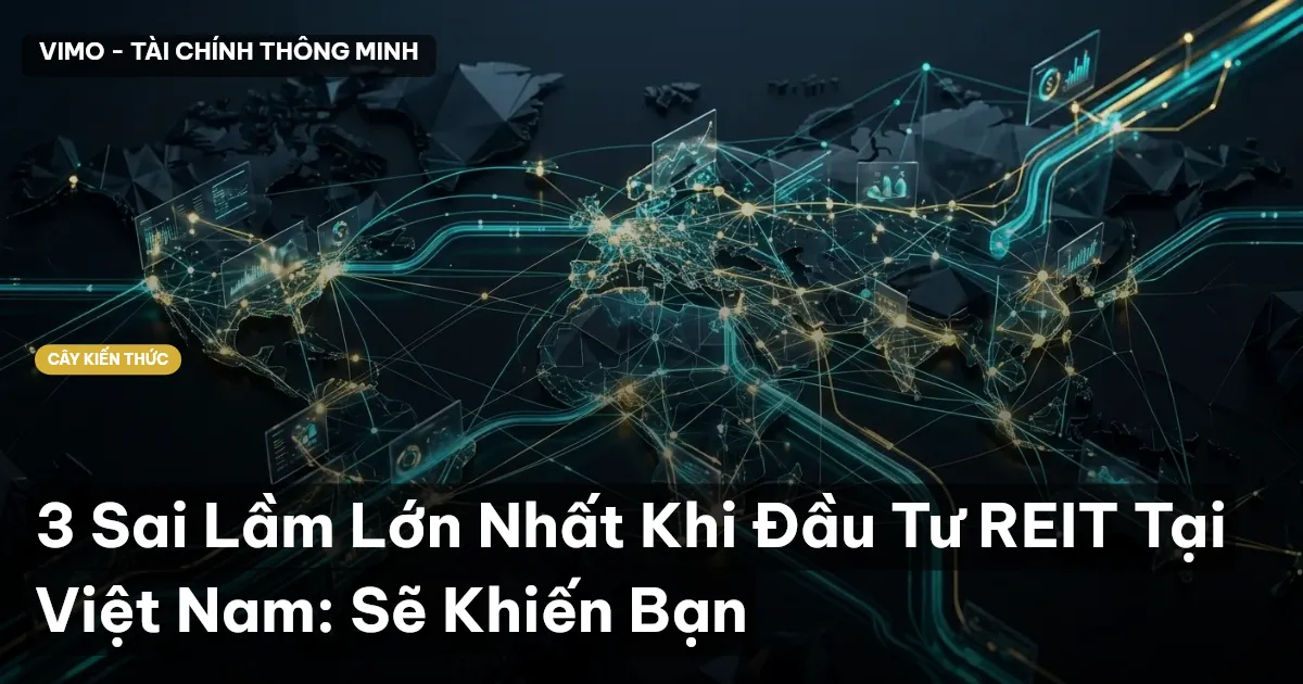 3 Sai Lầm Lớn Nhất Khi Đầu Tư REIT Tại Việt Nam: Sẽ Khiến Bạn