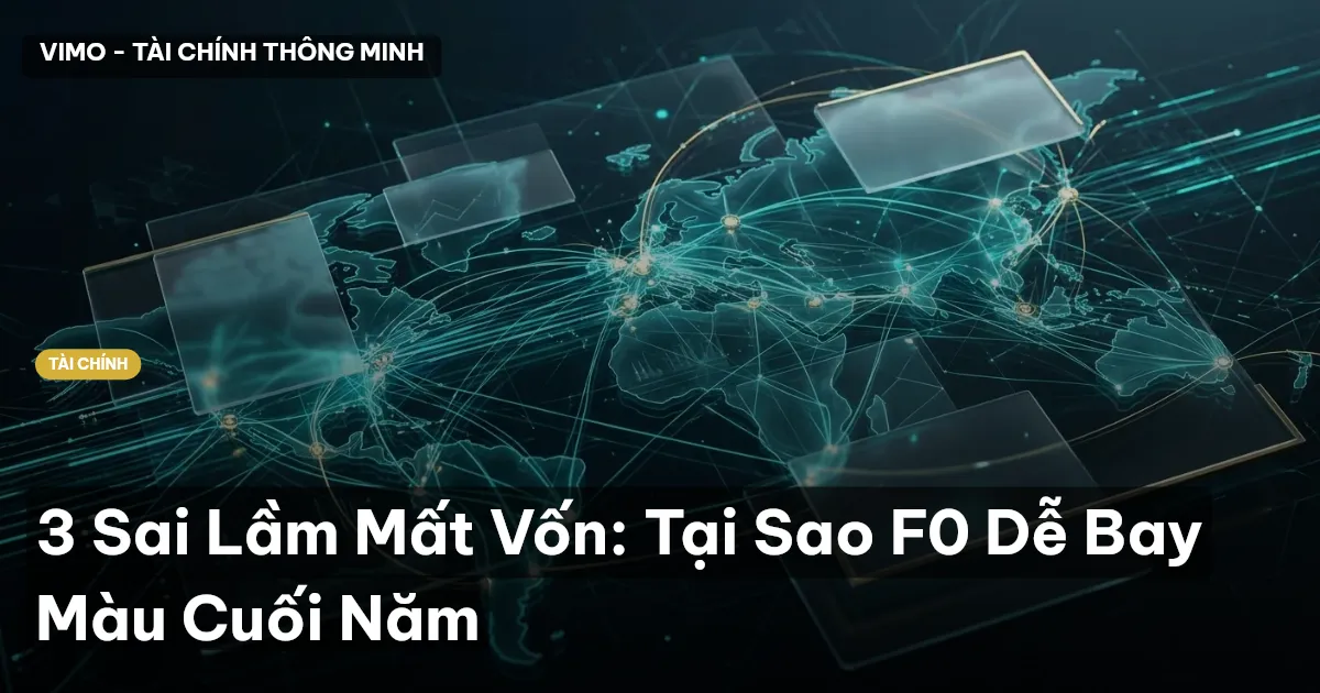 3 Sai Lầm Mất Vốn: Tại Sao F0 Dễ Bay Màu Cuối Năm