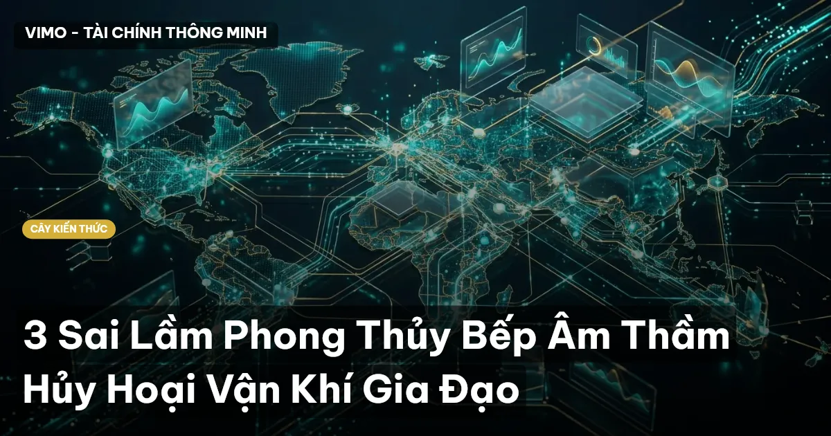 3 Sai Lầm Phong Thủy Bếp Âm Thầm Hủy Hoại Vận Khí Gia Đạo