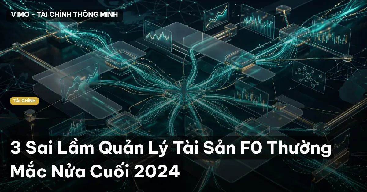 3 Sai Lầm Quản Lý Tài Sản F0 Thường Mắc Nửa Cuối 2024