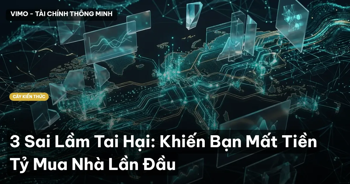 3 Sai Lầm Tai Hại: Khiến Bạn Mất Tiền Tỷ Mua Nhà Lần Đầu