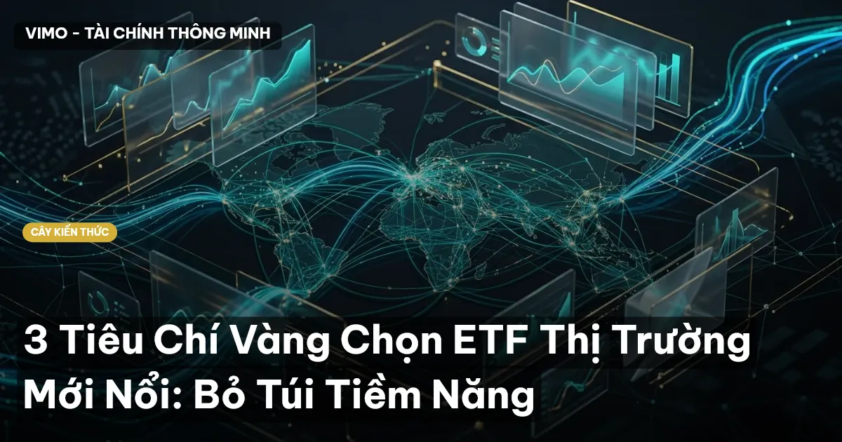 3 Tiêu Chí Vàng Chọn ETF Thị Trường Mới Nổi: Bỏ Túi Tiềm Năng