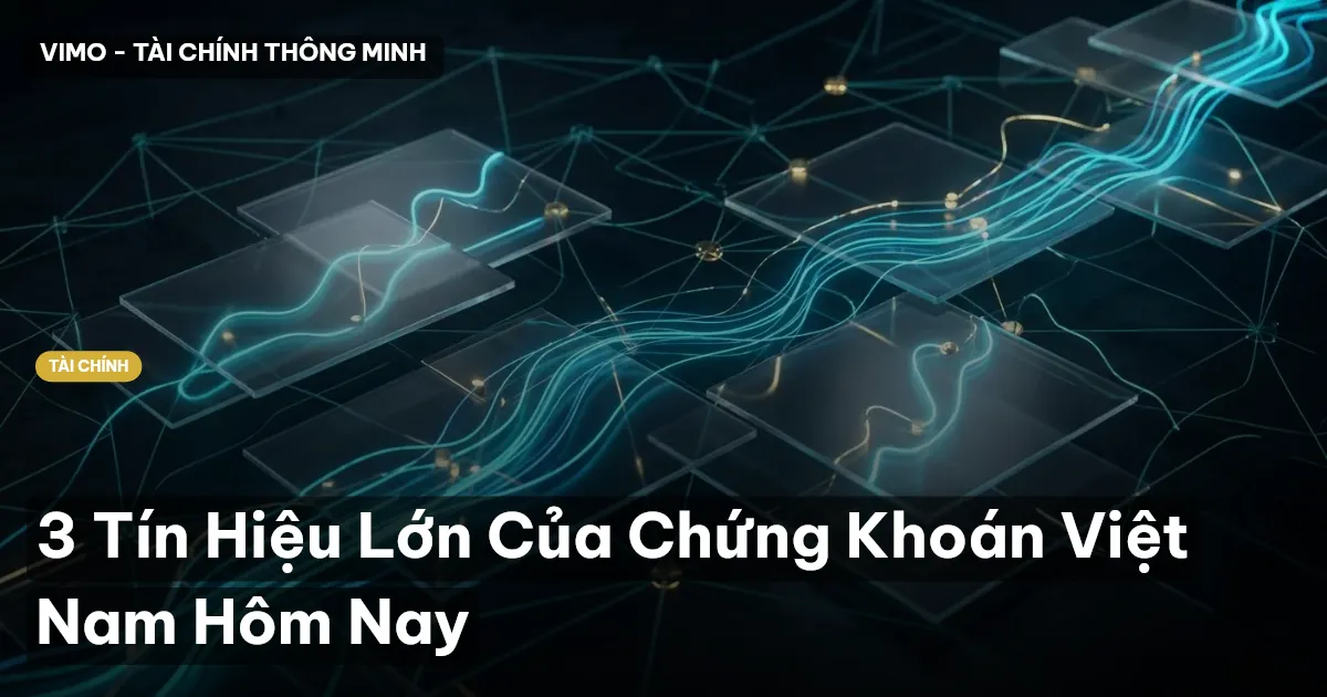 3 Tín Hiệu Lớn Của Chứng Khoán Việt Nam Hôm Nay