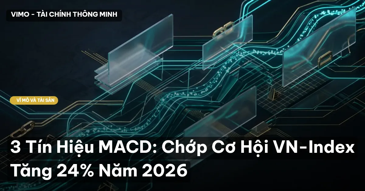 3 Tín Hiệu MACD: Chớp Cơ Hội VN-Index Tăng 24% Năm 2026