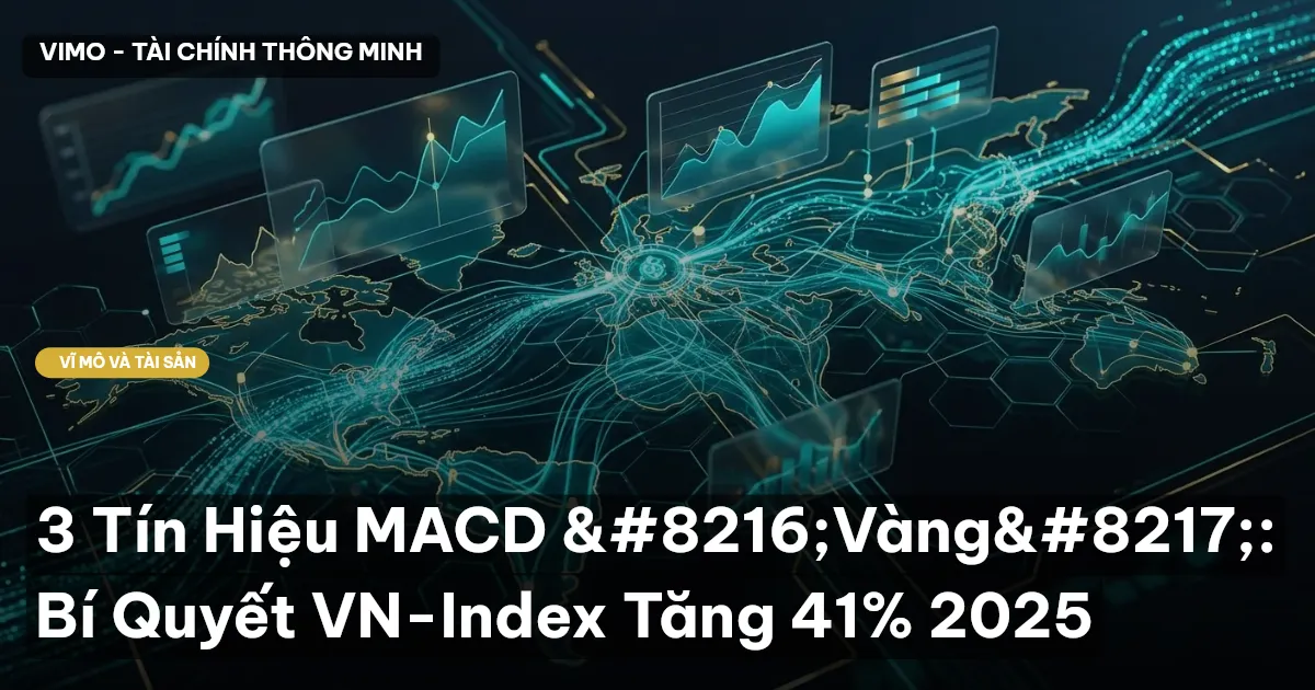 3 Tín Hiệu MACD ‘Vàng’: Bí Quyết VN-Index Tăng 41% 2025
