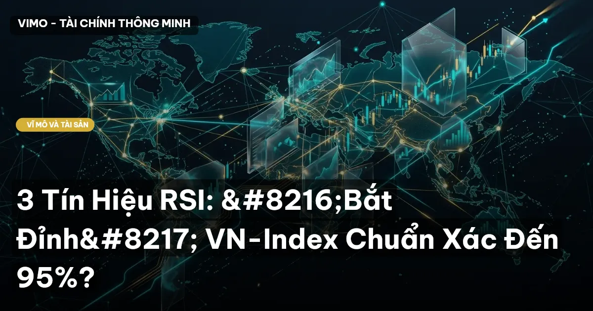 3 Tín Hiệu RSI: ‘Bắt Đỉnh’ VN-Index Chuẩn Xác Đến 95%?