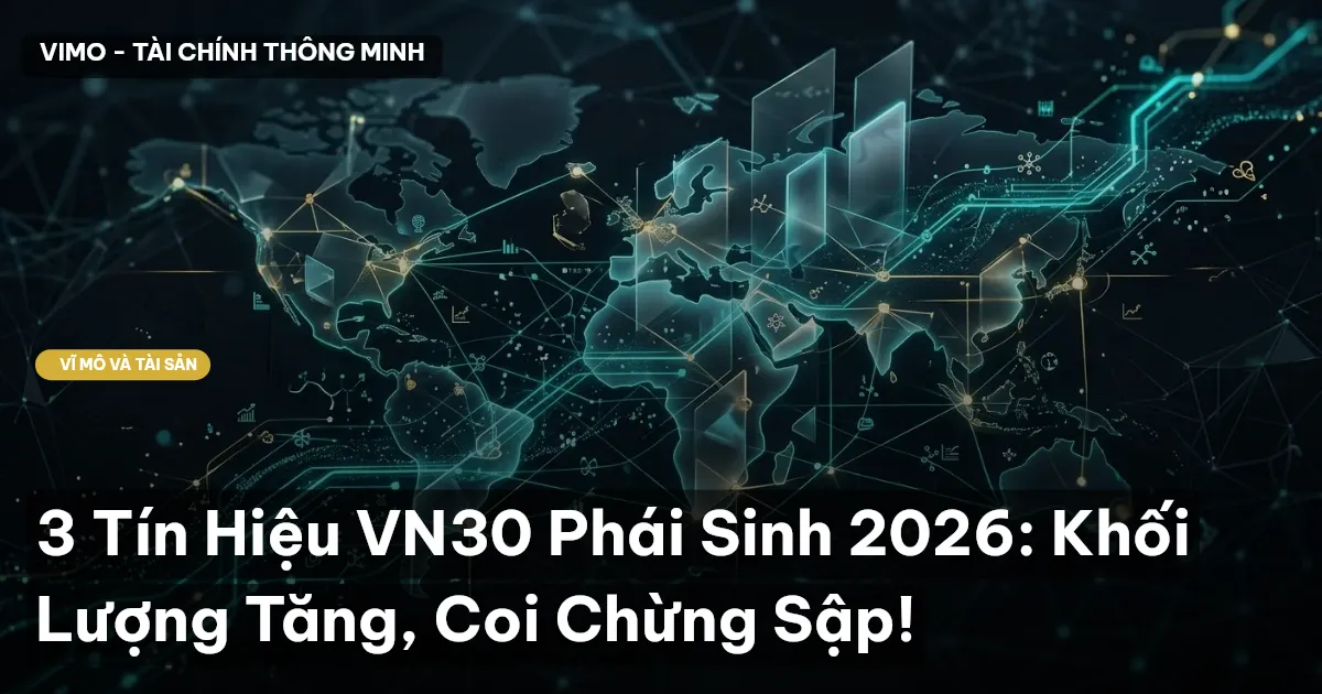 3 Tín Hiệu VN30 Phái Sinh 2026: Khối Lượng Tăng, Coi Chừng Sập!