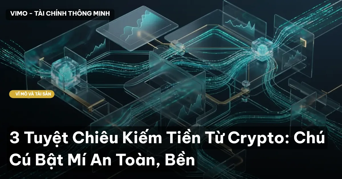 3 Tuyệt Chiêu Kiếm Tiền Từ Crypto: Chú Cú Bật Mí An Toàn, Bền