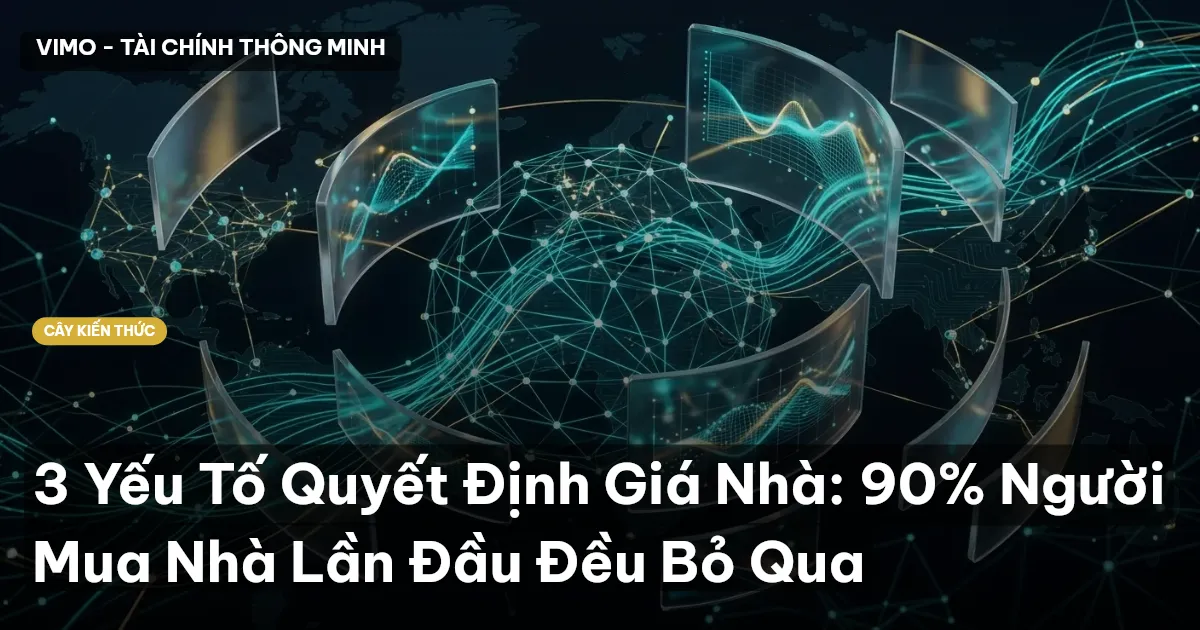 3 Yếu Tố Quyết Định Giá Nhà: 90% Người Mua Nhà Lần Đầu Đều Bỏ Qua