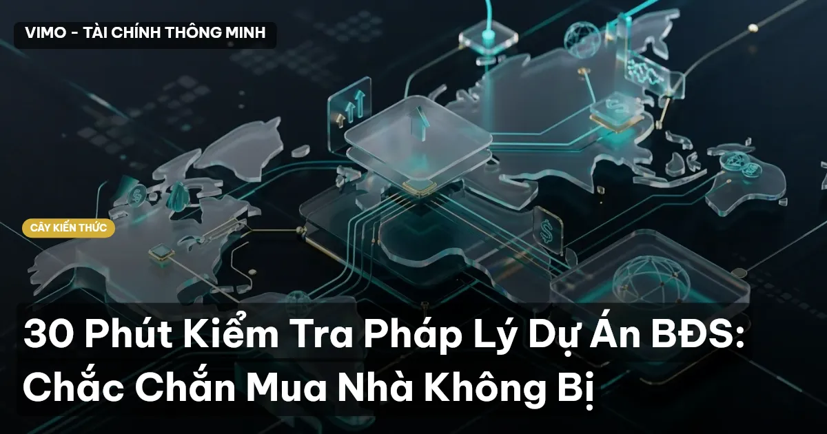 30 Phút Kiểm Tra Pháp Lý Dự Án BĐS: Chắc Chắn Mua Nhà Không Bị