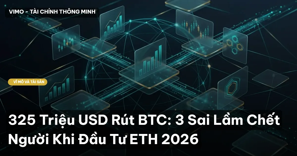 325 Triệu USD Rút BTC: 3 Sai Lầm Chết Người Khi Đầu Tư ETH 2026