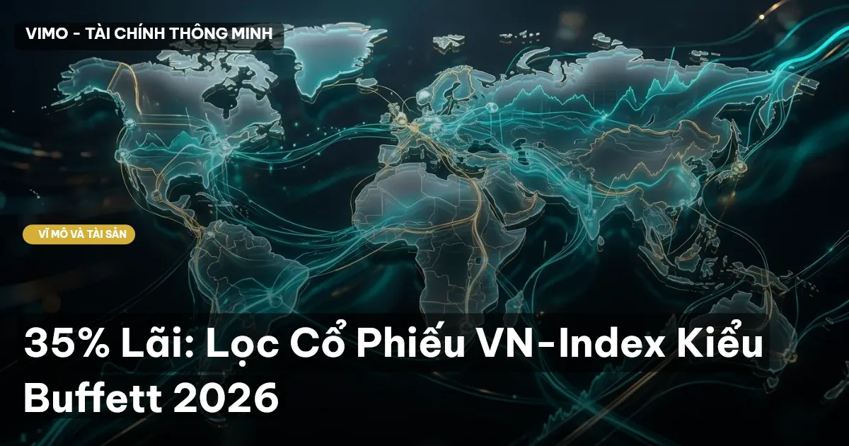 35% Lãi: Lọc Cổ Phiếu VN-Index Kiểu Buffett 2026