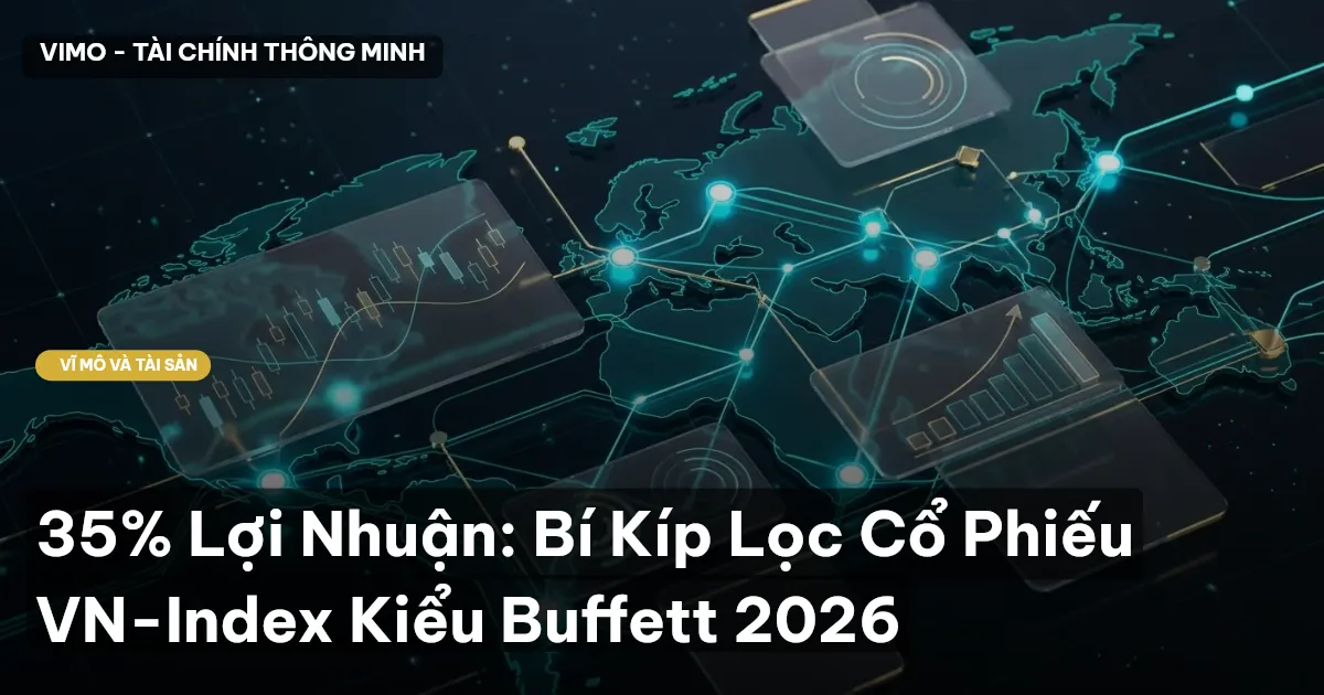 35% Lợi Nhuận: Bí Kíp Lọc Cổ Phiếu VN-Index Kiểu Buffett 2026
