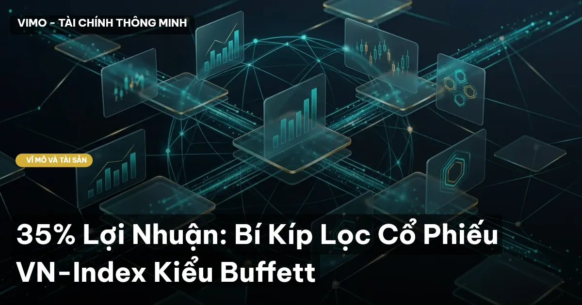 35% Lợi Nhuận: Bí Kíp Lọc Cổ Phiếu VN-Index Kiểu Buffett