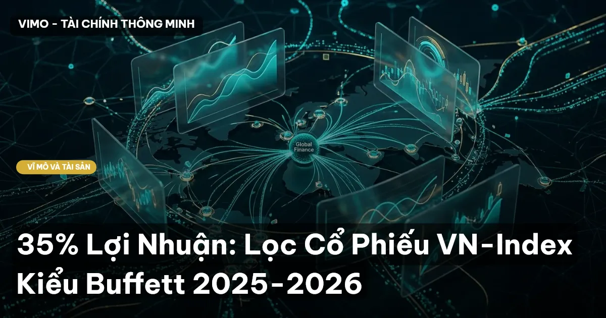 35% Lợi Nhuận: Lọc Cổ Phiếu VN-Index Kiểu Buffett 2025-2026