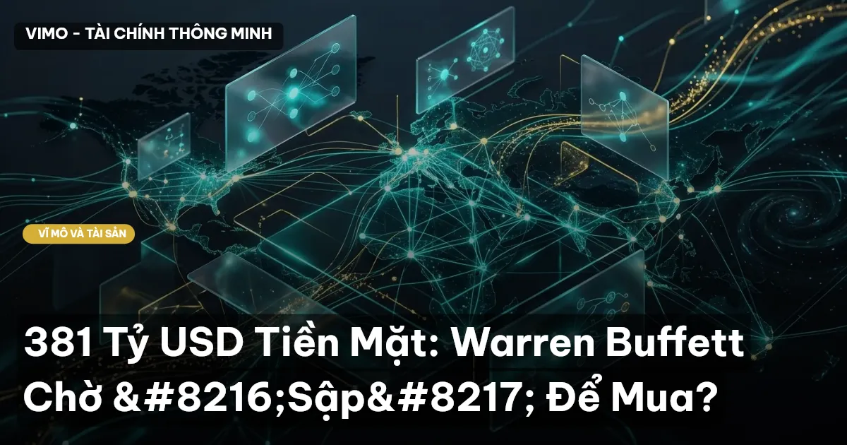 381 Tỷ USD Tiền Mặt: Warren Buffett Chờ ‘Sập’ Để Mua?