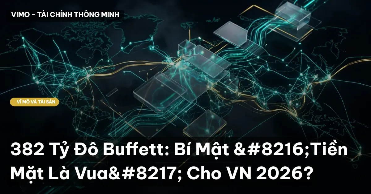 382 Tỷ Đô Buffett: Bí Mật ‘Tiền Mặt Là Vua’ Cho VN 2026?