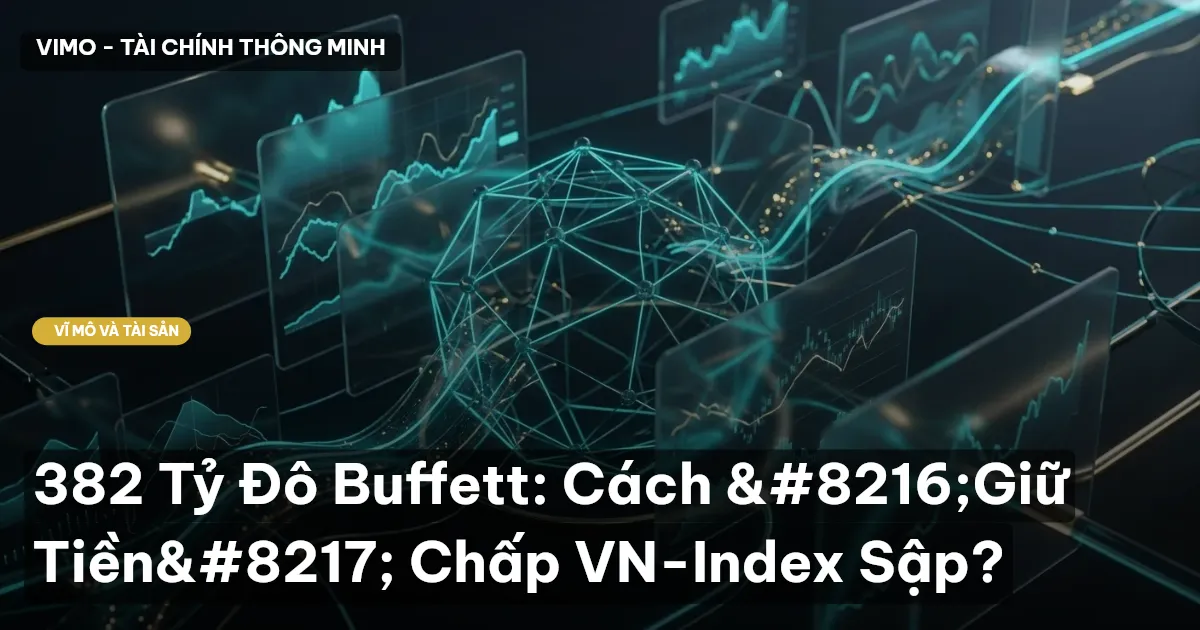 382 Tỷ Đô Buffett: Cách ‘Giữ Tiền’ Chấp VN-Index Sập?