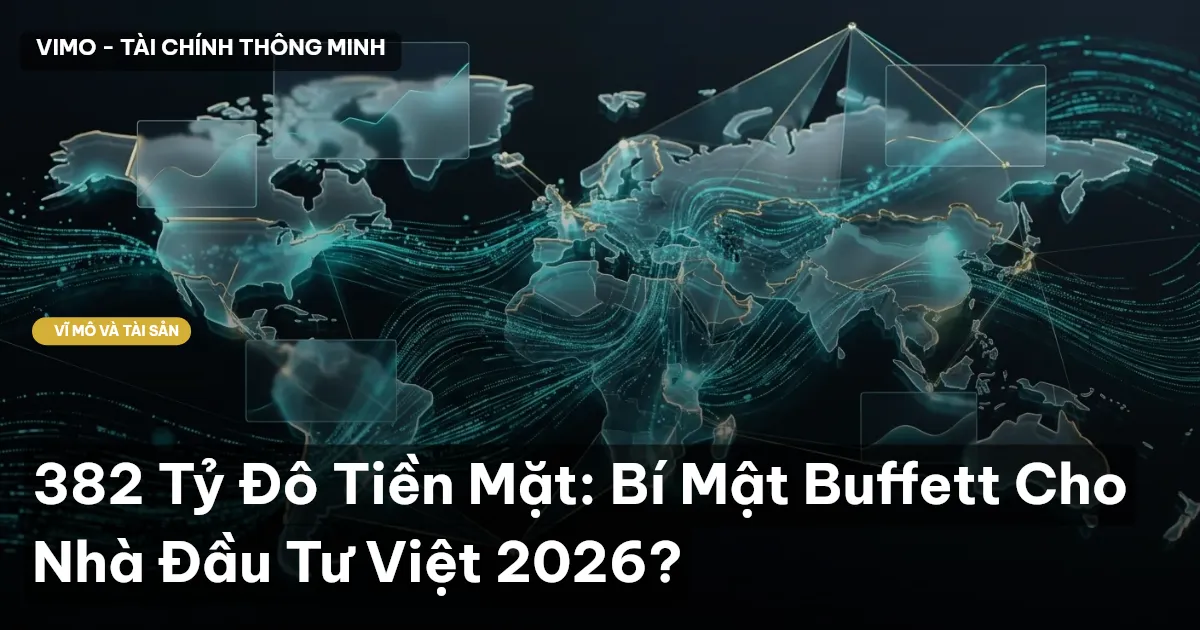 382 Tỷ Đô Tiền Mặt: Bí Mật Buffett Cho Nhà Đầu Tư Việt 2026?