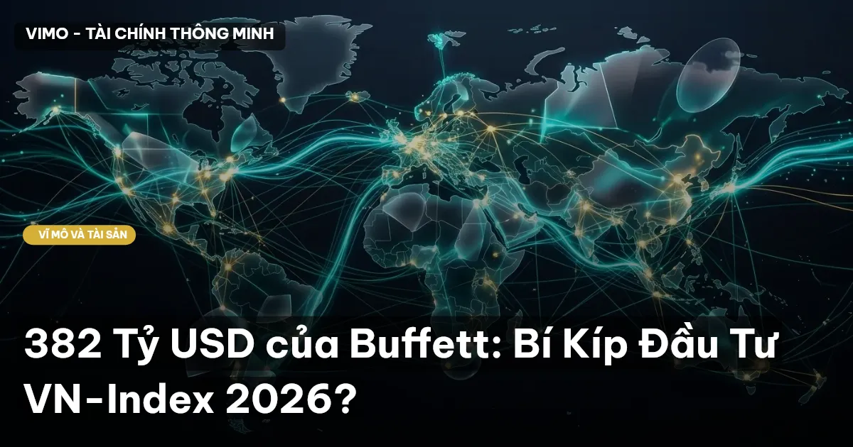 382 Tỷ USD của Buffett: Bí Kíp Đầu Tư VN-Index 2026?