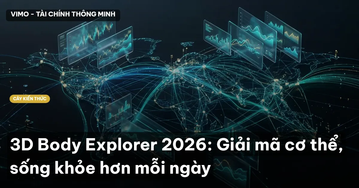 3D Body Explorer 2026: Giải mã cơ thể, sống khỏe hơn mỗi ngày