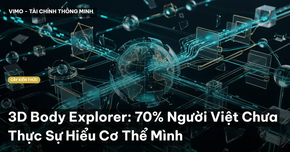 3D Body Explorer: 70% Người Việt Chưa Thực Sự Hiểu Cơ Thể Mình
