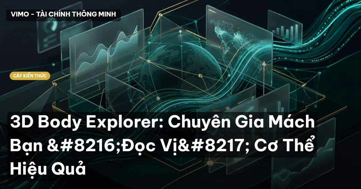 3D Body Explorer: Chuyên Gia Mách Bạn ‘Đọc Vị’ Cơ Thể Hiệu Quả