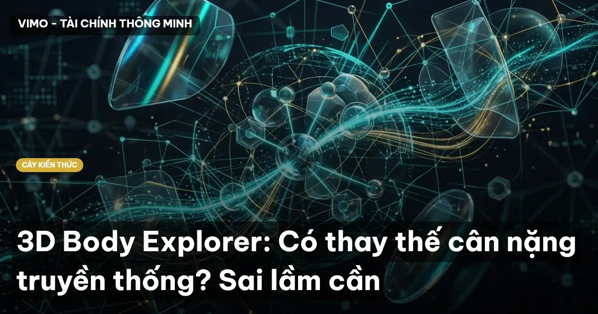 3D Body Explorer: Có thay thế cân nặng truyền thống? Sai lầm cần