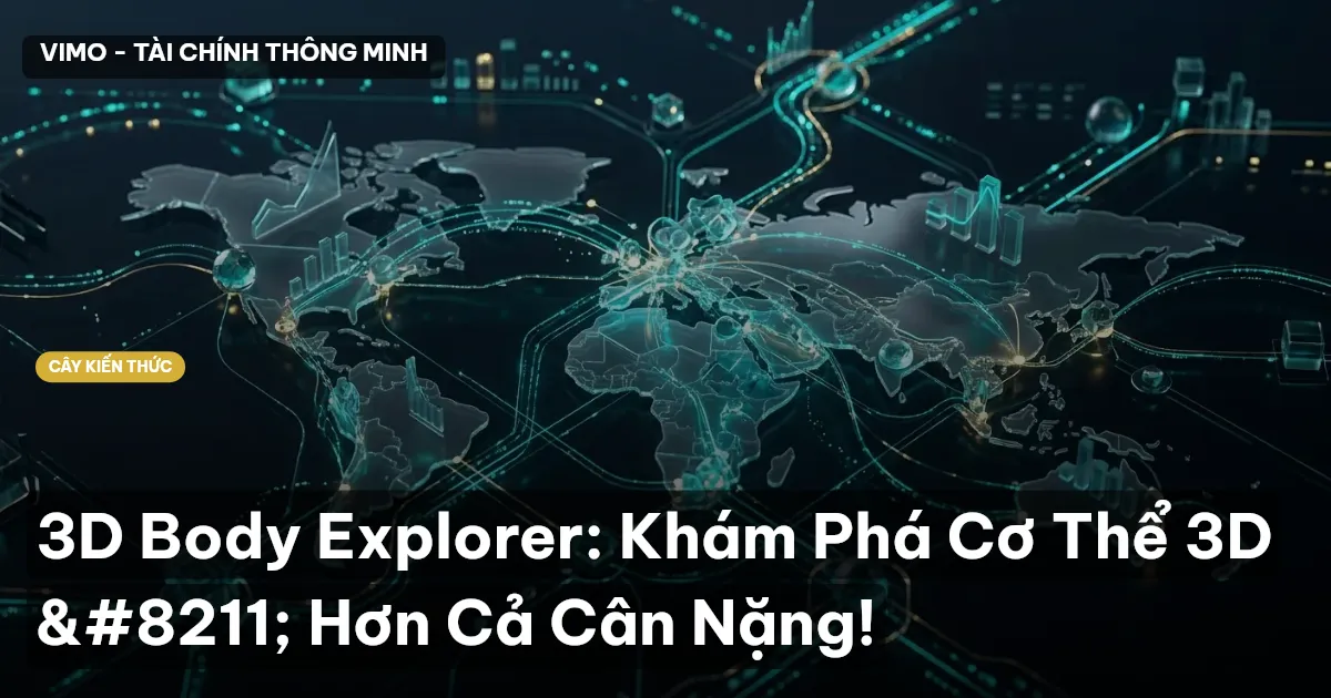 3D Body Explorer: Khám Phá Cơ Thể 3D – Hơn Cả Cân Nặng!