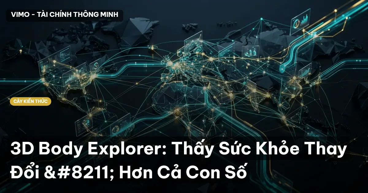 3D Body Explorer: Thấy Sức Khỏe Thay Đổi – Hơn Cả Con Số