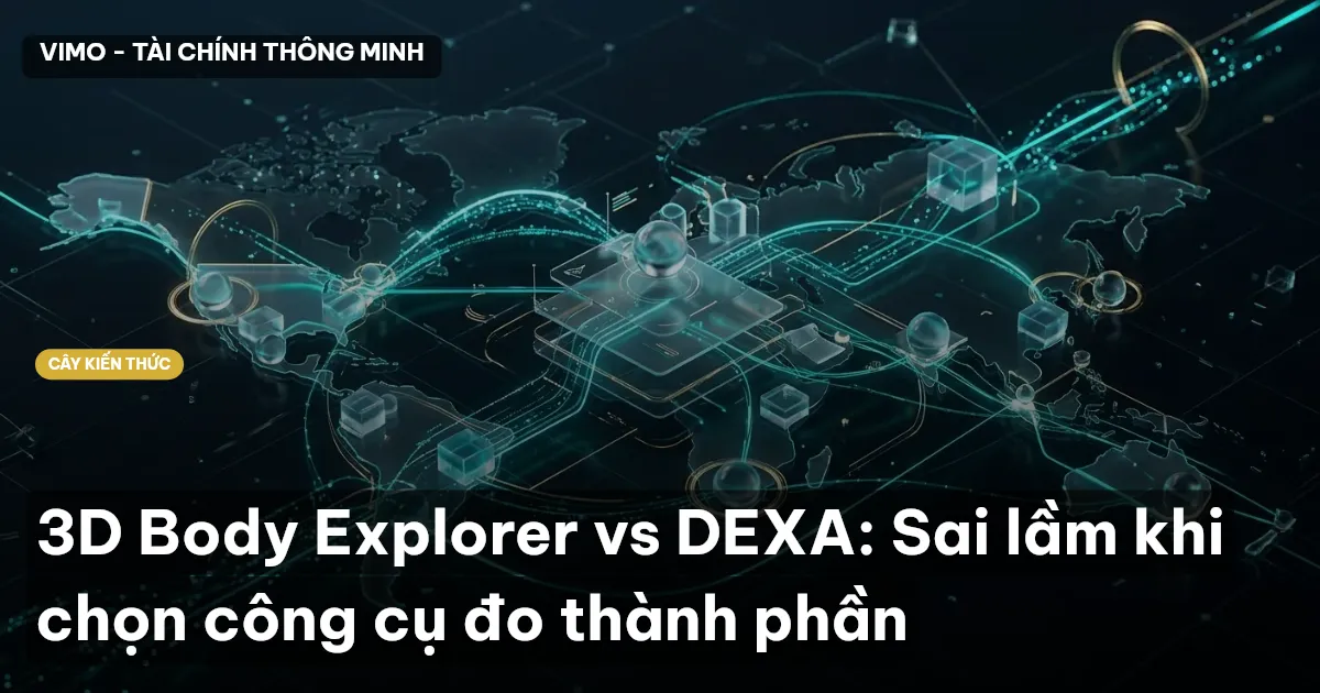3D Body Explorer vs DEXA: Sai lầm khi chọn công cụ đo thành phần