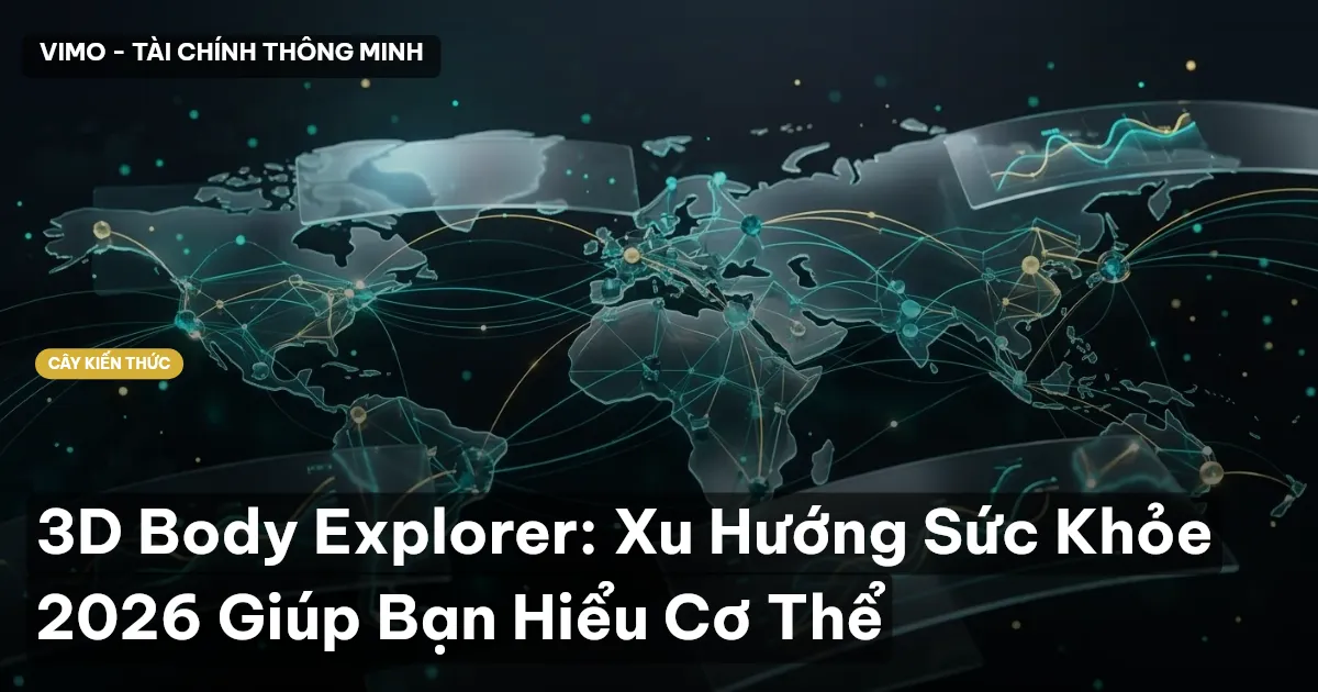3D Body Explorer: Xu Hướng Sức Khỏe 2026 Giúp Bạn Hiểu Cơ Thể