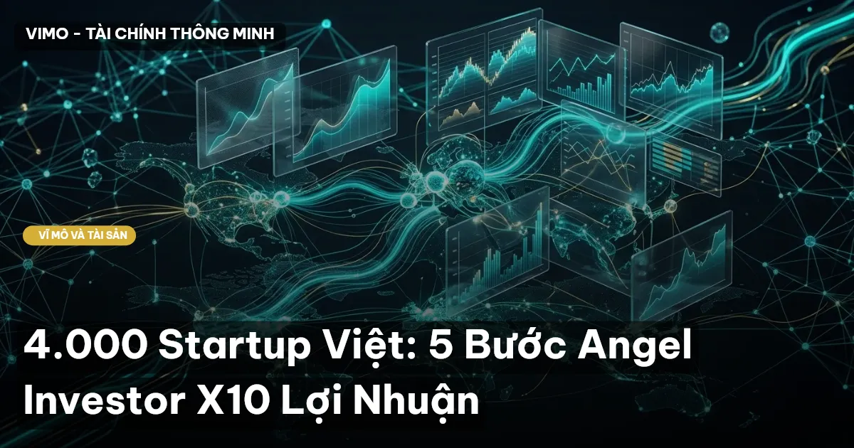 4.000 Startup Việt: 5 Bước Angel Investor X10 Lợi Nhuận