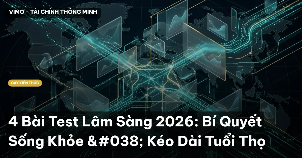 4 Bài Test Lâm Sàng 2026: Bí Quyết Sống Khỏe & Kéo Dài Tuổi Thọ