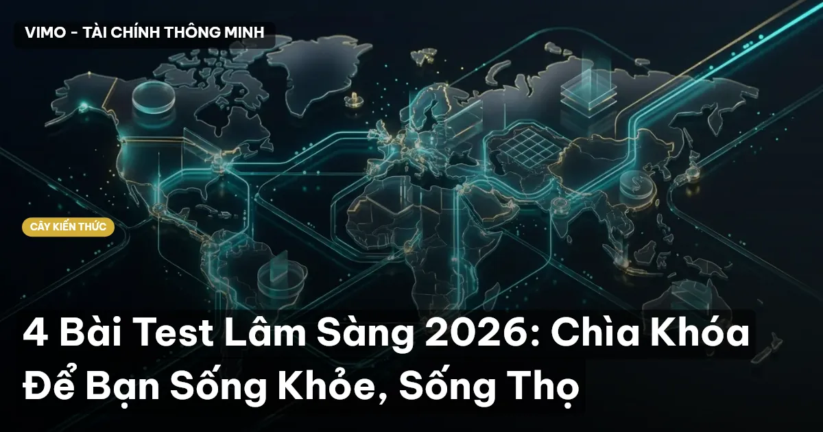 4 Bài Test Lâm Sàng 2026: Chìa Khóa Để Bạn Sống Khỏe, Sống Thọ