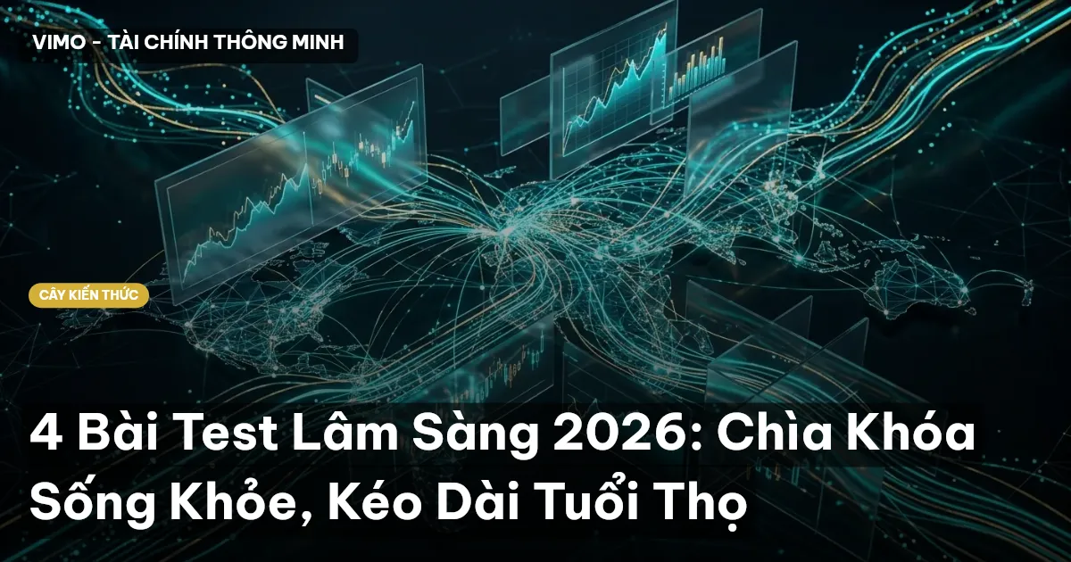 4 Bài Test Lâm Sàng 2026: Chìa Khóa Sống Khỏe, Kéo Dài Tuổi Thọ