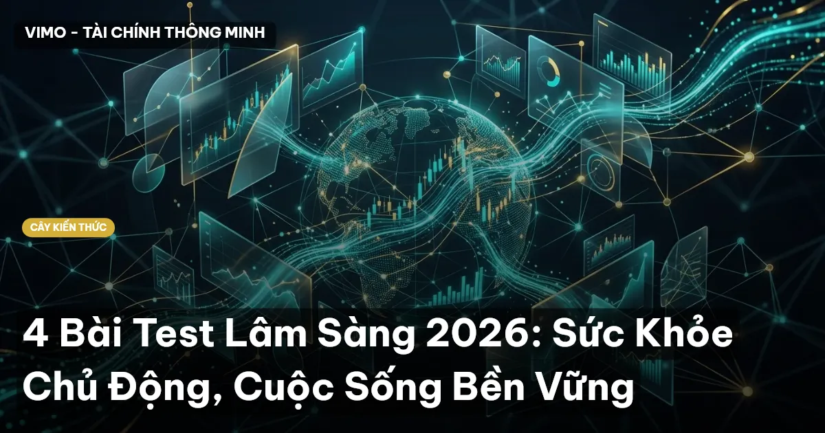 4 Bài Test Lâm Sàng 2026: Sức Khỏe Chủ Động, Cuộc Sống Bền Vững