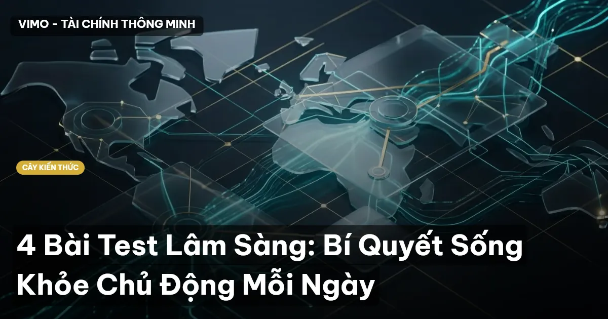 4 Bài Test Lâm Sàng: Bí Quyết Sống Khỏe Chủ Động Mỗi Ngày