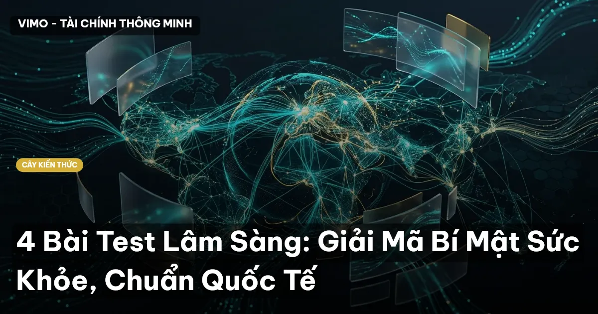 4 Bài Test Lâm Sàng: Giải Mã Bí Mật Sức Khỏe, Chuẩn Quốc Tế