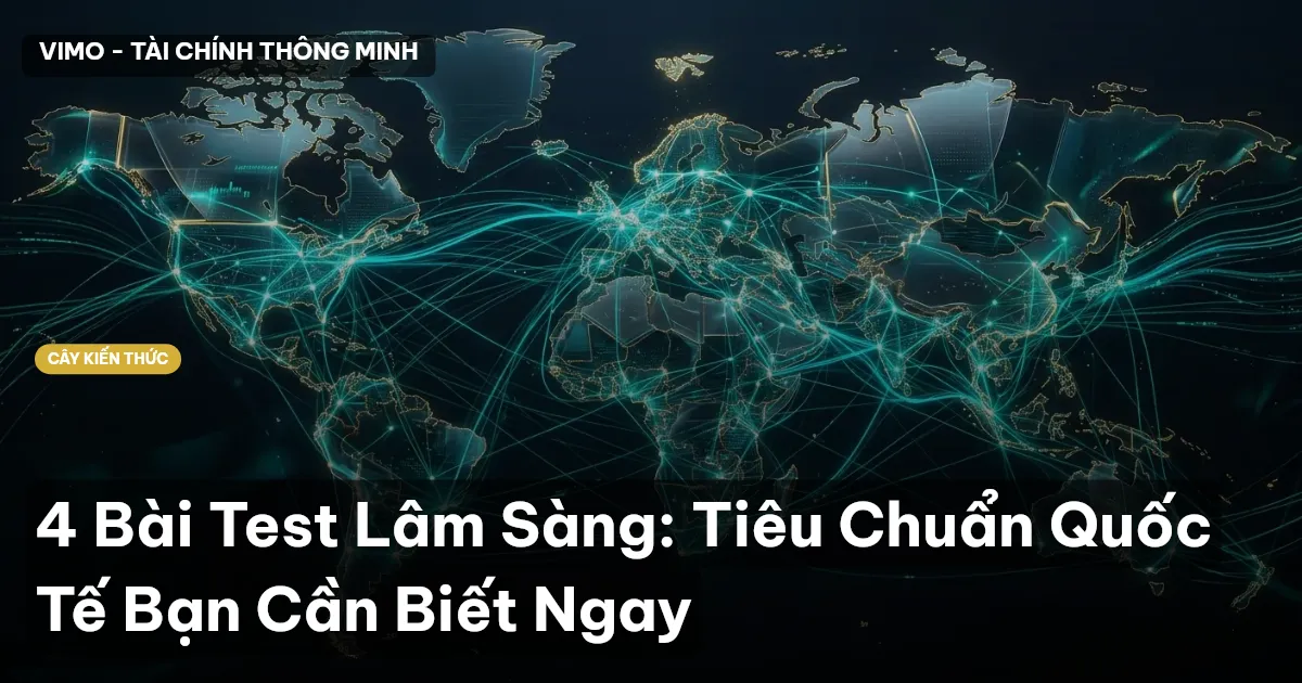 4 Bài Test Lâm Sàng: Tiêu Chuẩn Quốc Tế Bạn Cần Biết Ngay