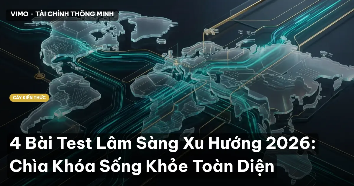 4 Bài Test Lâm Sàng Xu Hướng 2026: Chìa Khóa Sống Khỏe Toàn Diện