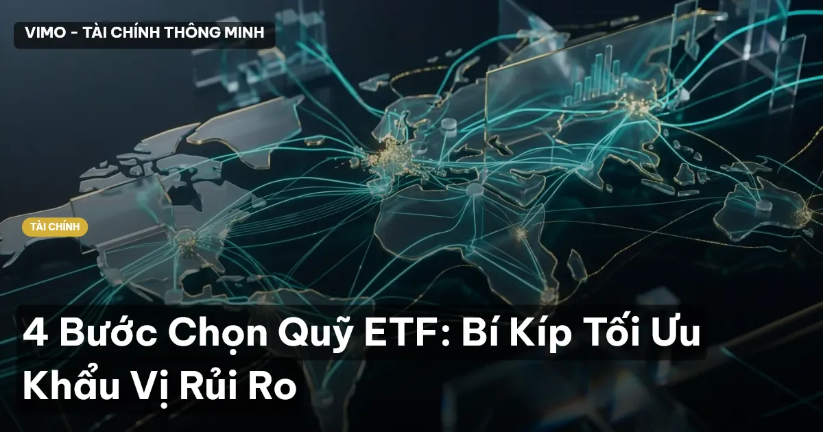 4 Bước Chọn Quỹ ETF: Bí Kíp Tối Ưu Khẩu Vị Rủi Ro
