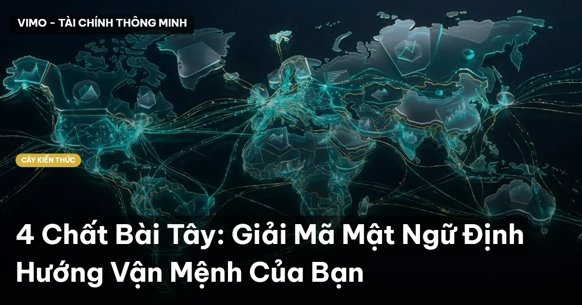4 Chất Bài Tây: Giải Mã Mật Ngữ Định Hướng Vận Mệnh Của Bạn