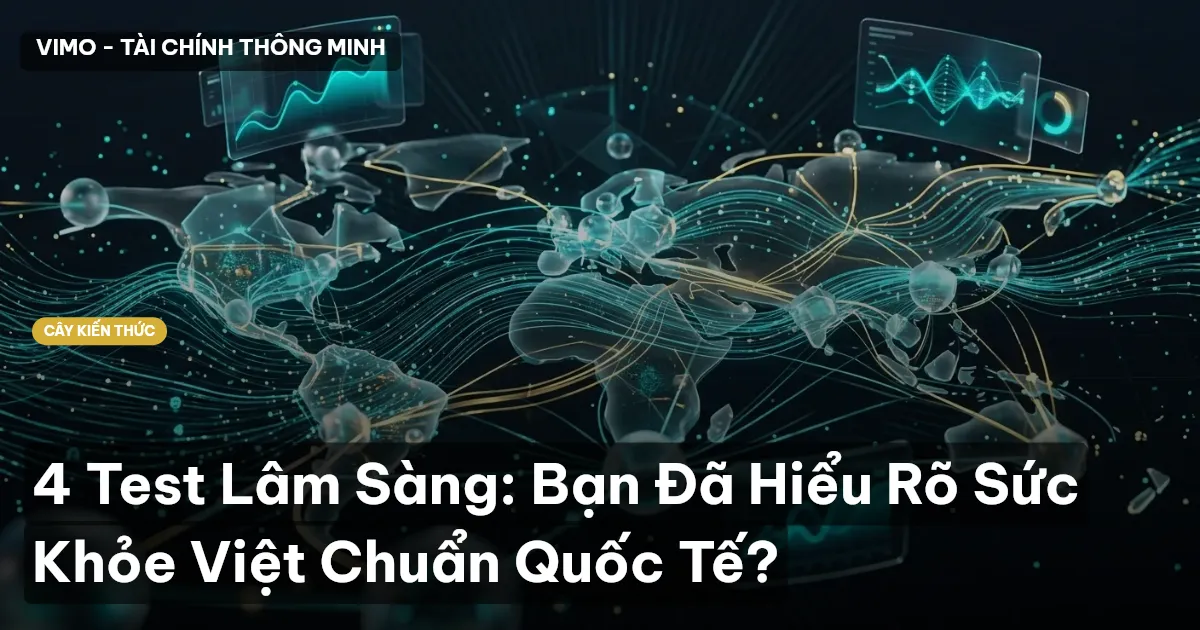 4 Test Lâm Sàng: Bạn Đã Hiểu Rõ Sức Khỏe Việt Chuẩn Quốc Tế?