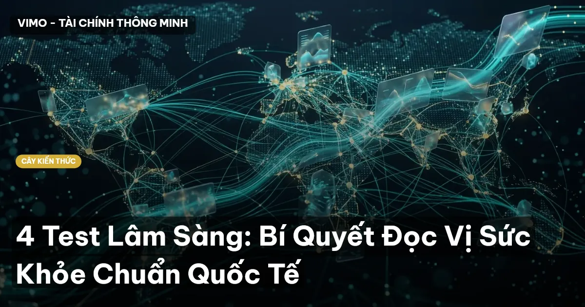 4 Test Lâm Sàng: Bí Quyết Đọc Vị Sức Khỏe Chuẩn Quốc Tế