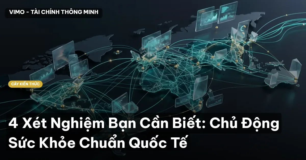 4 Xét Nghiệm Bạn Cần Biết: Chủ Động Sức Khỏe Chuẩn Quốc Tế