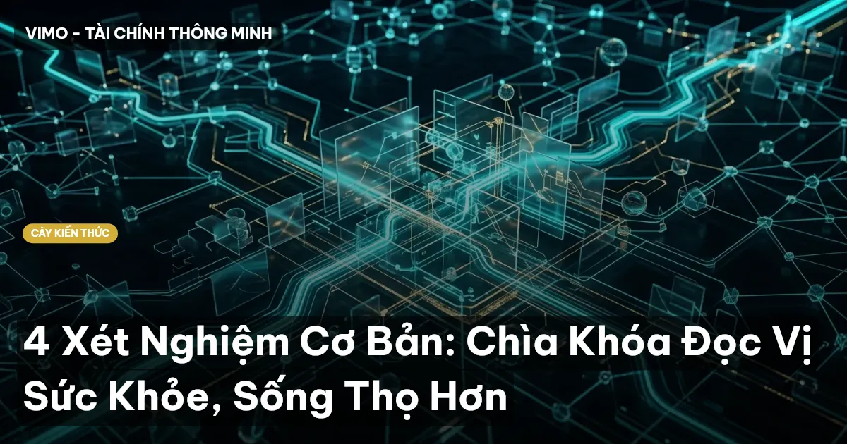 4 Xét Nghiệm Cơ Bản: Chìa Khóa Đọc Vị Sức Khỏe, Sống Thọ Hơn