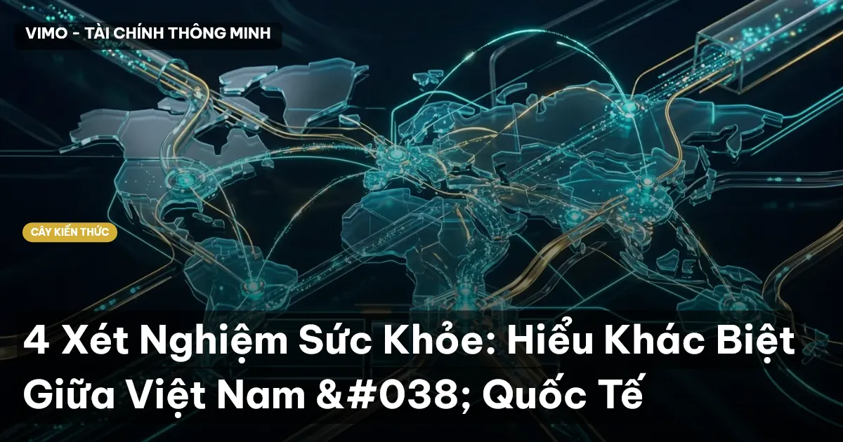 4 Xét Nghiệm Sức Khỏe: Hiểu Khác Biệt Giữa Việt Nam & Quốc Tế
