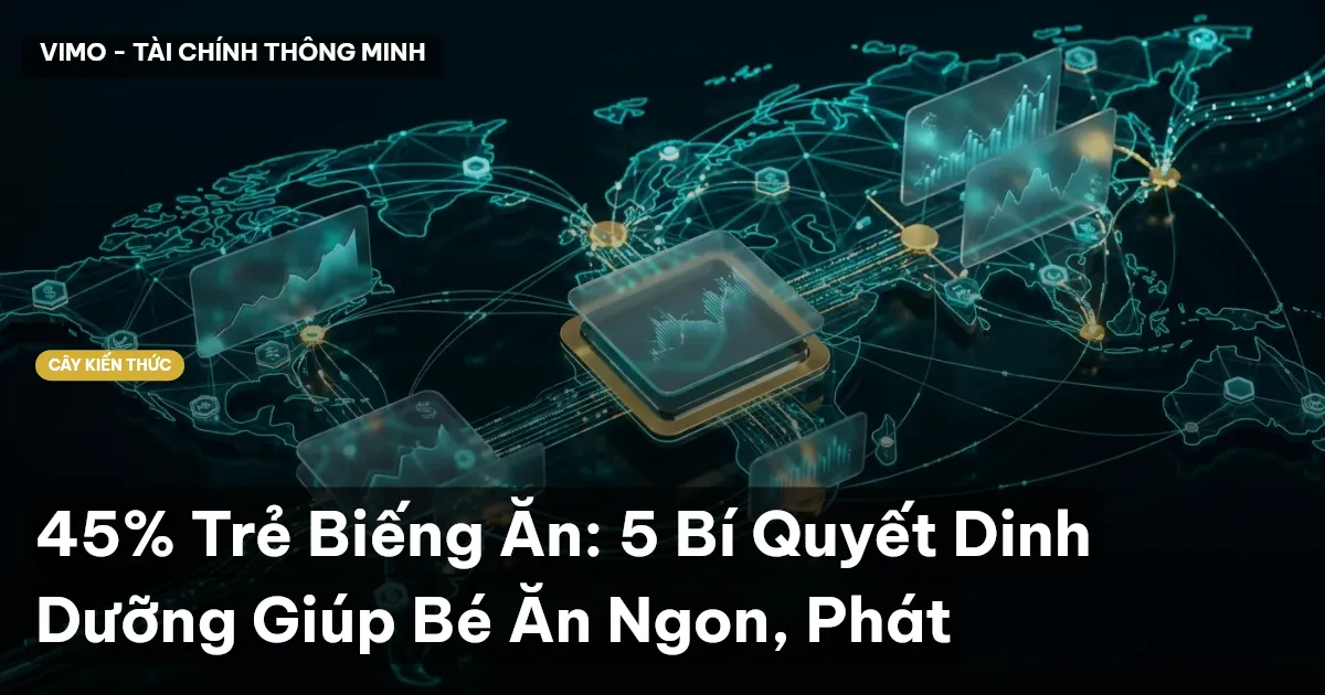 45% Trẻ Biếng Ăn: 5 Bí Quyết Dinh Dưỡng Giúp Bé Ăn Ngon, Phát